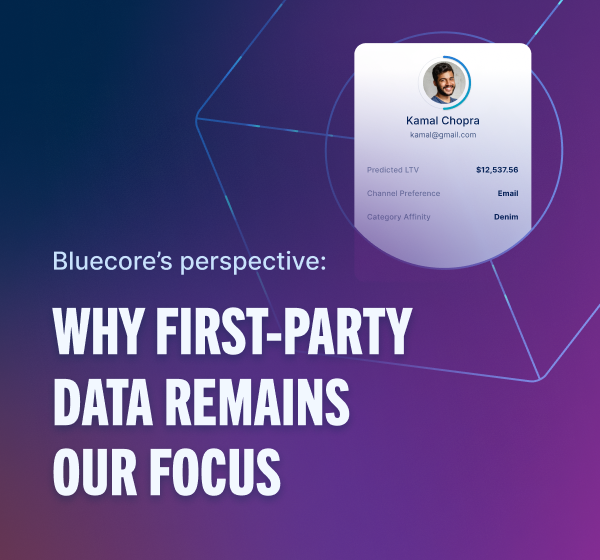 Why first-party data remains our focus